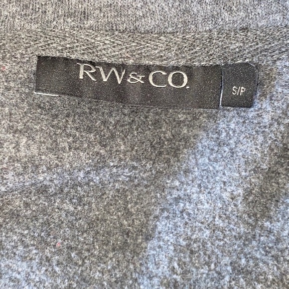RW & Co. Men’s Tartan Wool Cardigan - Picture 3 of 3